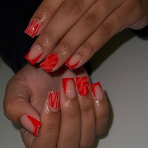 Read more about the article Classy Red Nails Short Designs for Everyday Glam