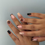Glam Black French Tip Nails for a Sleek, Modern Look