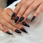Effortlessly Stylish Black Almond Nails Designs for Your Next Mani