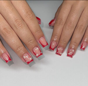 Read more about the article Best Red French Tip Nails with Design Ideas for 2026
