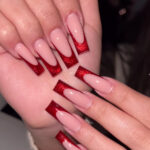 Mesmerizing Red Cat Eye Nails You Need to Try