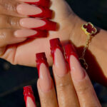 Red Nails with Designs That Scream Confidence & Class