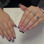 Black Spring Nails That Prove Dark Can Still Be Fresh & Feminine