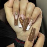 Cute Fall Nails Long Designs for the Ultimate Cozy Girl Era