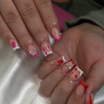 Glossy Short Fall Square Nails That Look So Expensive