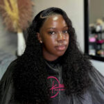 Wet Curly Hairstyles for Melanated Women