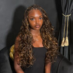 Curly Hairstyles With Braids For Black Girls